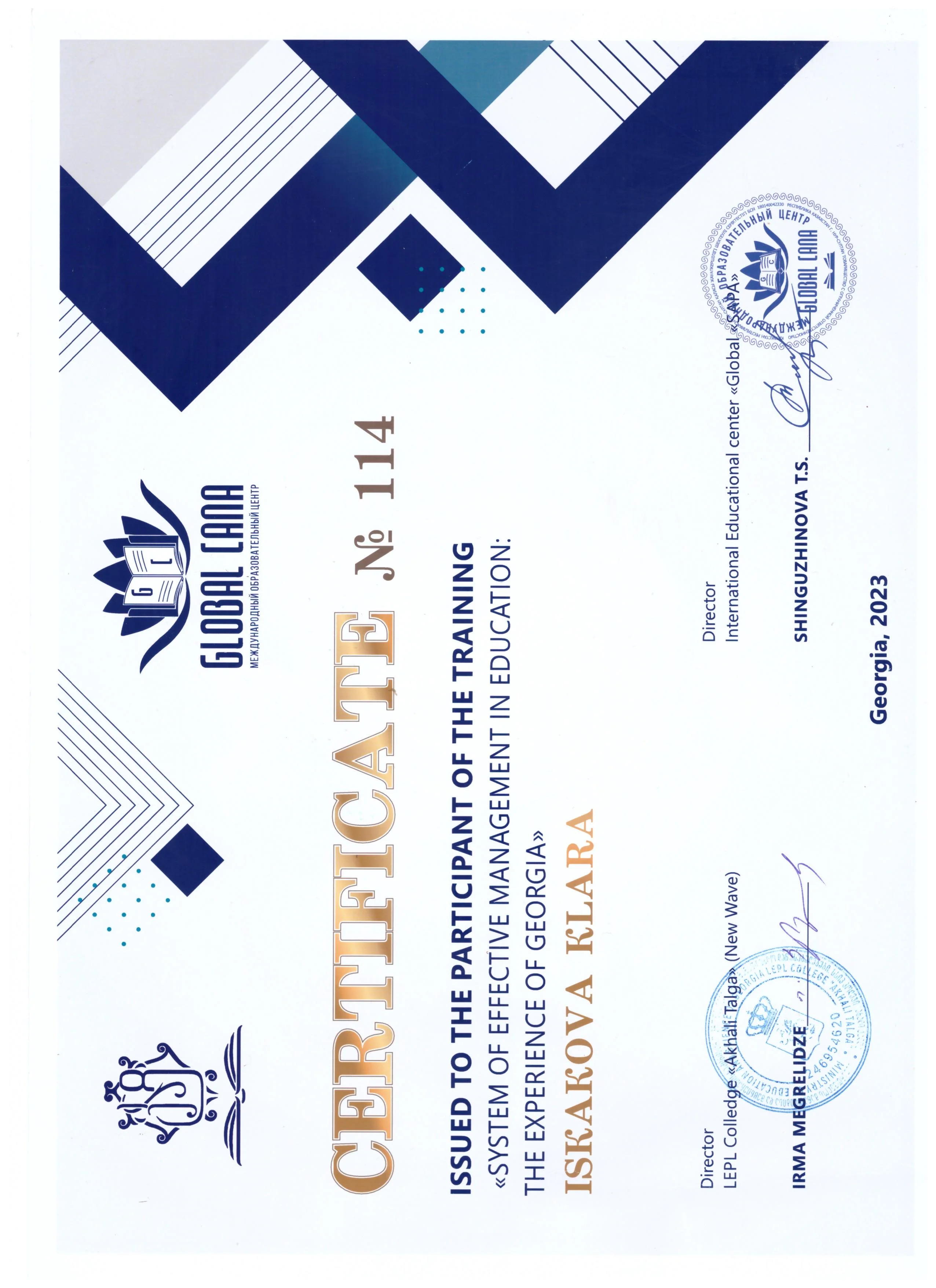 Достижение 3